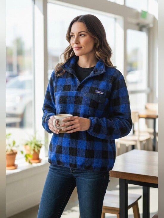 Patagonia Other - Patagonia Synchilla Blue and Black .